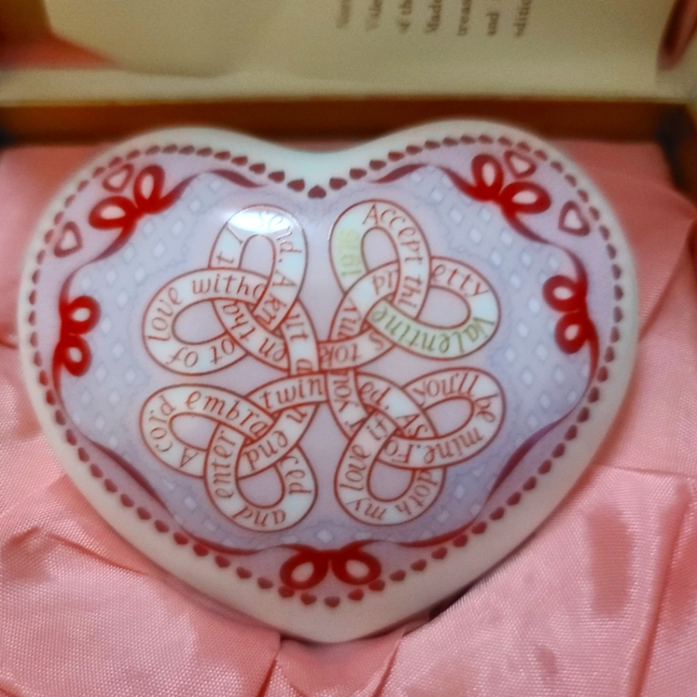 Nortake Limited edition Love Heart 1976
